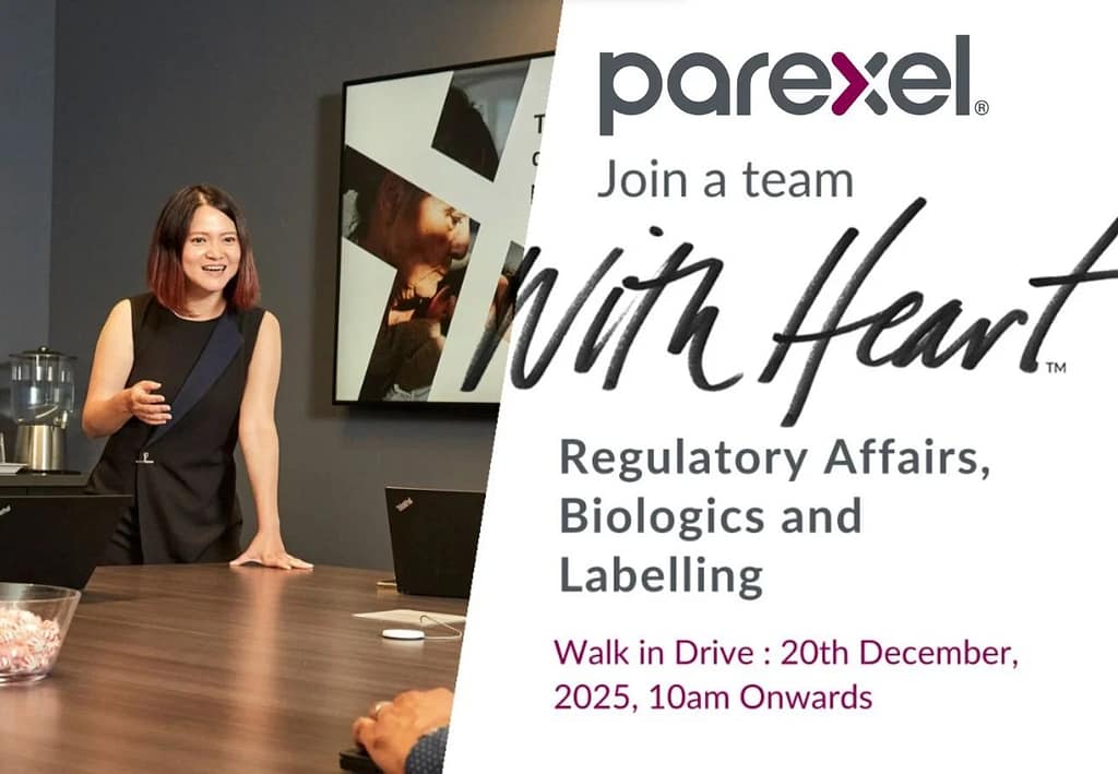 Parexel Regulatory Affairs Jobs 2025 – Walk-In Drive